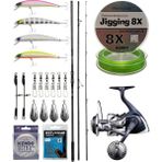 Yek Outdoor Yekoutdoor Profesyonel Olta Seti Okuma Alijos Surf 435 cm 100+250 gr 3 Parça&shimano Makina Twin Power 8000 Sw C Pg - Standart - Renkli