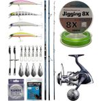 Yek Outdoor Yekoutdoor Profesyonel Olta Seti Okuma Surfliner+ Surf 420CM 100-250GR 3 Parça Olta Kamışı&shimano Makina Twin Power 8000 Sw C Pg - Standart - Renkli