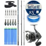 Yek Outdoor Yekoutdoor Profesyonel Olta Seti Shimano Kamış Alivio Surf T 450 Bx-G 4,50M 225G 3pc&okuma Tomcat TMC-8000 6+1bb Olta Makinesi - Standart - Renkli