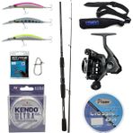 Yek Outdoor Yekoutdoor Spin Olta Seti Okuma Wave Power 8'0 2.44 cm 15-40 gr 2 Parça Spin Kamışı&okuma Acuador ACU-4000A 3+1bb Olta Makinesi
