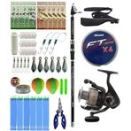Yek Outdoor YekOutdoor Surf Olta Seti Okuma Carbonite Pro Tele Surf 420 cm Surf Kamışı&Okuma Revenger RV-55 FD Olta Makinesi
