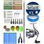 Yek Outdoor Yekoutdoor Surf Olta Seti Shimano Kamış Alivio Gx Surf Tele 4225 4,20M 250G Kamış&okuma Safina Pro 8000 Olta Makinesi - Standart - Renkli