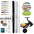 Yek Outdoor YekOutdoor Yüksek Performans Okuma Olta Seti Okuma Alijos Surf 435 cm 100+250 gr 3 Parça&Shimano Makina Socorro 6000 SW