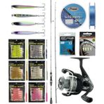 Yekoutdoor Arrow Worm Lrf Seti Kendo Kenshi Pro 2.10M 1-7 gr Olta Kamışı&okuma Revenger Rv-25 Fd Olta Makinesi - Standart - Renkli