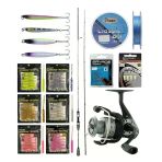 Yekoutdoor Arrow Worm Lrf Seti Kendo Kenshi Pro 2.10M 1-7 Gr Olta Kamışı&Okuma Revenger Rv-25 Fd Olta Makinesi