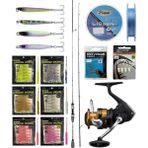 Yekoutdoor Arrow Worm Lrf Seti Kendo Kenshi Pro 2.10M 1-7 gr Olta Kamışı&shimano Makina Fx 1000 Fc - Standart - Renkli