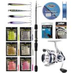 Yekoutdoor Arrow Worm Lrf Seti Okuma LRF-TELE-706UL 212CM 1-8 gr Lrf Kamışı&okuma ARIA-1000A 1bb Olta Makinesi - Standart - Renkli