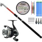 Yekoutdoor Deniz&Göl Olta Seti Kendo Elbe 3.50M 70-150Gr Olta Kamışı&Okuma Revenger Rv-55 Fd Olta Makinesi