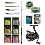 Yekoutdoor Fireworm Lrf Seti Okuma Wave Up Spin 198Cm 0.5-6Gr 2 Parça Olta Kamışı&Okuma Ceymar Hd Chd-1000A Olta Makinesi