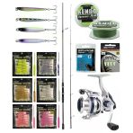 Yekoutdoor Fireworm Lrf Seti Okuma Wave Up Spin 229Cm 3-14Gr 2 Parça Olta Kamışı&Okuma Arıa-1000A Olta Makinesi