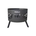 YekOutdoor Nurgaz Orman Şöminesi Geyik Desen Beyaz