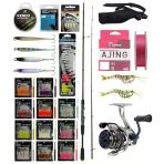 Yekoutdoor Okuma Epixor Lrf Ultra Light Game Spin 213Cm 1-8Gr 2 Parça Olta Kamışı&Okuma Safyre 1000A Olta Makinesi