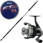 Yekoutdoor Olta Seti Okuma Aria Tele Surf 3,90 Cm 100-200 Gr Surf Kamışı&Okuma Revenger Rv-65 Olta Makinesi