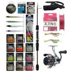 Yekoutdoor Pro Lrf Seti Okuma Lrf-Tele-706Ul 212Cm 1-8 Gr Lrf Kamışı&Okuma Safyre 2500A Olta Makinesi