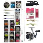 Yekoutdoor Ultra Lrf Seti Kendo Kenshi Pro 2.10M 1-7 Gr Olta Kamışı&Okuma Safyre 1000A Olta Makinesi