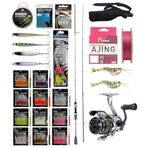Yekoutdoor Ultra Lrf Seti Kendo Kenshi Pro 2.10M 1-7 Gr Olta Kamışı&Okuma Safyre 1000A Olta Makinesi