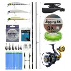 Yekoutdoor Yüksek Performans Okuma Ceymar Surf 4,30 M 100-250 Gr 3 Parça Surf Kamışı&Okuma Salina Sa-6000Ha Olta Makinesi