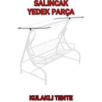 Yekta Home Yekta 3 Kişilik Bahçe Salıncağı Yedek Parça Kulaklı Tente Demiri 2 Adet