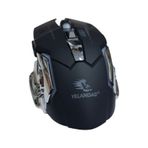 Yelandar Q6 Şarj Edilebilir Oyuncu Kablosuz Optik Mouse siyah