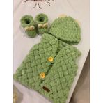 Yelek Patik Bere Takım - Yeşil
