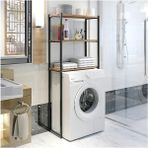 Yelken Kuzey Collection Ceviz Wc Arkası Klozet Rafı Banyo Düzenleyici