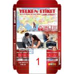 Yelken Laser Etiket YN5000 Tekli A4 Beyaz 210 x 297
