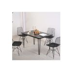 Yelken Metal Ayaklı 60X90 Cm Eclipse 2022(Tek Masa) Mutfak Masası Balkon Masası Çalışma Masası