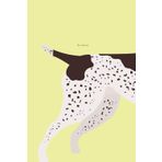 Yellow Notebook GSP Black Patch Ticking German Shorthaired Pointer 6" x 9": 110-Page Lined Journal for Dog Lovers & Hunters: Perfect Medium-Sized ... Gift for GSP Owners & Bird Dog Enthusiasts