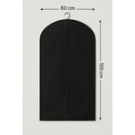 YELLOW STARY HOME DECOR Siyah Tela Kumaş Elbise Kılıfı – 60x100 cm Takım Elbise Koruma Hurcu