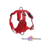 YEMCİPETSHOP KÖPEK GÖĞÜS TASMASI KIRMIZI XL