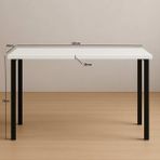 Yemek Çalışma Masası Metal Ayaklı 105X70