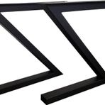 Yemek Masası Metal Ayak Profil Masa Ayağı Z Tasarım Masa Ayağı
