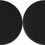 Yemek odası sandalyeleri için yuvarlak oturma minderi, poliüretan deri, kaymaz, mutfak için, su geçirmez, bakımı kolay, B / 25 cm (2 paket)