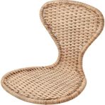Yemek Sandalyesi Oturma Yeri, El Yapımı-Rattan - Şeffaf