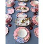 Yemek Takımı Floral Pink 38 Parça 6 Kişilik
