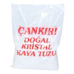 Yemeklik Doğal Kristal Kaya Tuzu Öğütülmüş Çankırı Beyaz 1000 gr