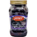 Yener Siyah Sele Yener Zeytin 900 Gr Doğal Fermante (Çok İri)