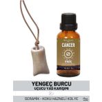 Yengeç Burcu - Cancer, Uçucu Yağ Karışımı, 10ml & Koku Hazneli Kolye02