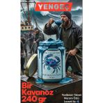 Yengeç Turkuaz 240 Gr Anzeli Naturel Çakşır Otu Bitkisel Besin Ballı Polenli Mavi Yaban Mersinli Multivitamin