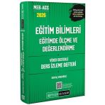 Yeni Ags - Pegem 2026 Meb-Ags Eğitim Bilimleri Ölçme Ve Değerlendirme Ders İzleme Defteri Pegem Akademi Yayınları
