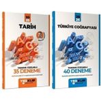 YENİ AGS - Yediiklim 2026 MEB-AGS Tarih + Türkiye Coğrafyası 75 Deneme Ahenk Serisi 2 li Set Yediiklim Yayınları