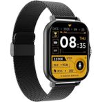 Yeni Çelik Akıllı Saatler Tam Dokunmatik Spor Akıllı Izle Erkekler/kadınlar Kalp Hızı Spor Izci Tüm Telefonlar Için Bluetooth Çağrı Kol Saati (Yurt Dışından) - 49 mm - Siyah