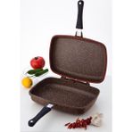 Yeni Falez 34 cm Et ve Balık Tavası Brown