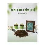 Yeni Fide Dikim Seti- 3 Adet 5.5 Cm Saksı + 2L Torf Toprak
