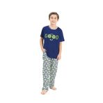 Yeni İnci Erkek Çocuk Viskon Pijama Takımı, 7-8 Yaş, CEP340, İNDİGO MAVİ, erkek-çocuk