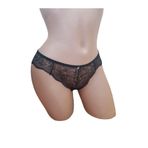 Yeni İnci K100 Dantelli Slip Külot, S, M0K100SİYAH, Siyah, kadın