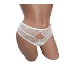 Yeni İnci K101 Dantelli Slip Külot, M, YNCK101, Ekru, kadın