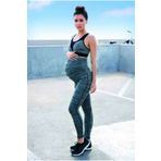 Yeni İnci T145 Gri Hamile Taytı