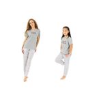 Yeni İnci Yeni Inci Anne Kız 2 Adet Viskon Ekose Pijama Takım 1900-372