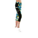 Yeni İnci Yoga Fitness Pilates Koşu Sporcu Taytı, S, OZLMT135YNC, DESEN, Kadın